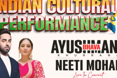 Ayushmann Khurrana and Neeti Mohan Live In Chicago 2023 in Naperville, IL