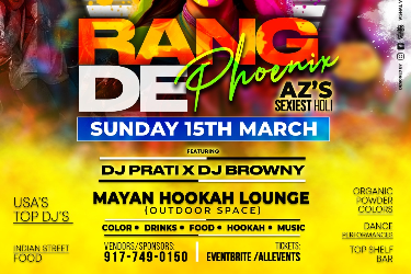 BALAM PICHKAARI PHOENIX - HOLI COLOR FEST 2026 in Phoenix, AZ