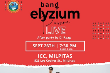Band Elyzium Live in Milpitas 2025 in Milpitas, CA