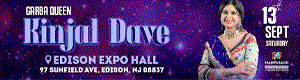 Navratri Edison with Kinjal Dave Live Garba EDISON EXPO NEW JERSEY