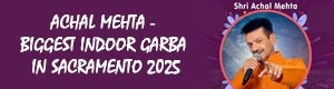 Achal Mehta - Biggest Indoor Garba in Sacramento 2025