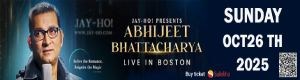 Jay-Ho! Abhijeet Bhattacharya Musical Concert in Boston