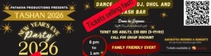 Tashan 2026- New Year's Eve Party