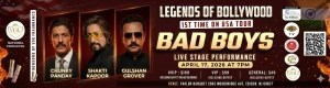 Bollywood Bad Boys - Chunky Panday, Shakti Kapoor & Gulshan Grover Live in New Jersey