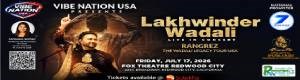 Rangrez - The Wadali Legacy Tour USA With Lakhwinder Wadali