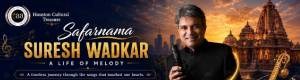 Suresh Wadkar Live Concert 2026 in Houston - Safarnama A Life of Melody
