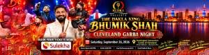 The Dakla King Bhumik Shah Garba in Ohio