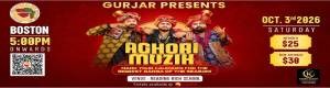 Available Gurjar Presents - Aghori Muzik – The Biggest Garba of the Season In MA