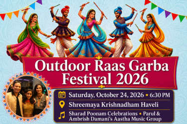 BAYVP-ICA-CCF Raas Garba Festival 2026 Sat, Oct 24th - 7:30 PM