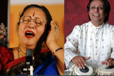 Padmabhushan Begum Parween Sultana Live in Concert with Maestro Pandit Swapan Chaudhuri on Tabla in San Leandro, CA