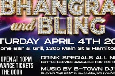 Bhangra and Bling in Hamilton, ON