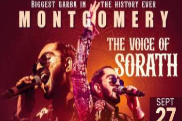 BIGGEST GARBA IN MONTGOMERY THE VOICE OF SORATH BY HARIOM GADHVI in Montgomery, AL
