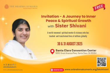 BK Shivani Coming to the Bay Area in , CA