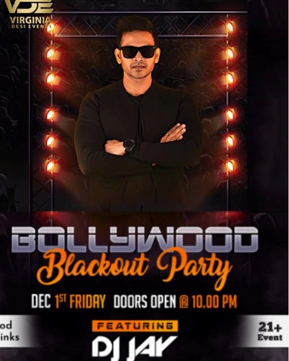 Unleash the Rhythm: Bollywood Blackout Party Hits Herndon!
