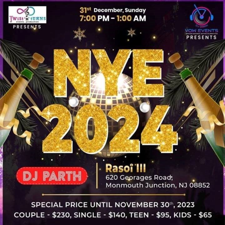 Ring in 2024 with Opulent Dining & Enthralling Entertainment