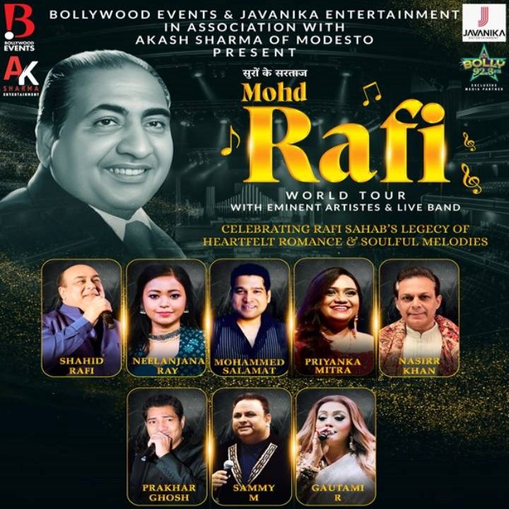 Celebrate Bollywood's Melodious Maestro at Mohd. Rafi Tour