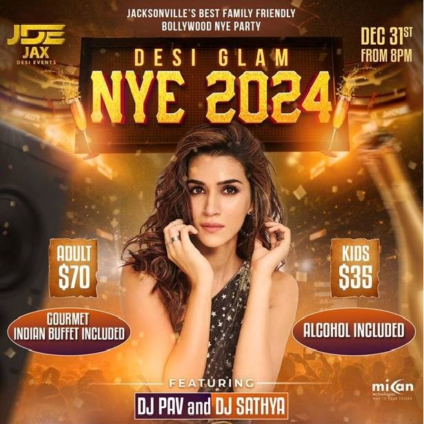 Usher in 2024 with Glitz, Glam & Endless Revelry at Jacksonville’s Hottest NYE Party