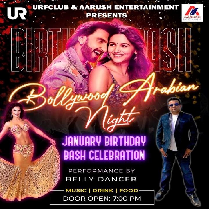 A Regal Birthday Bash Reverie at Bollywood Arabian Nights