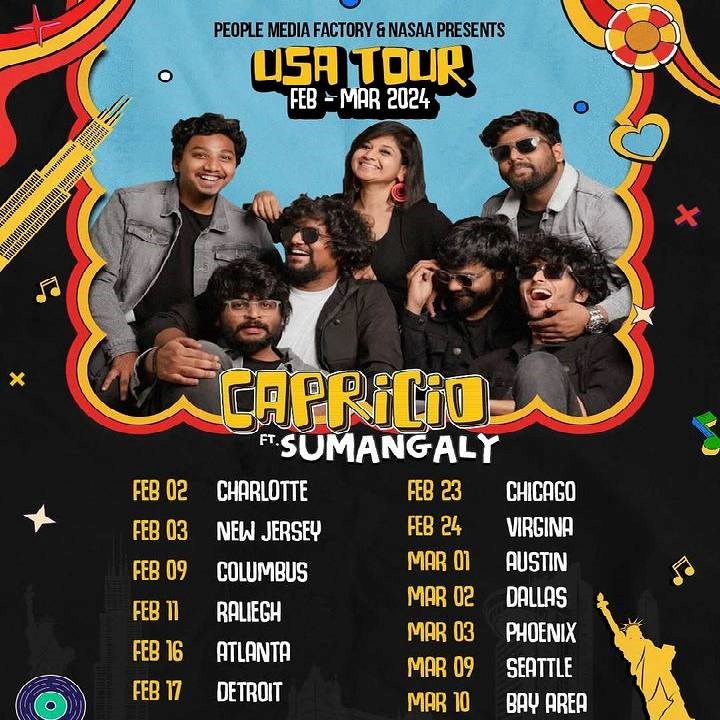 Start Grooving as Band Capricio Arrives Stateside!