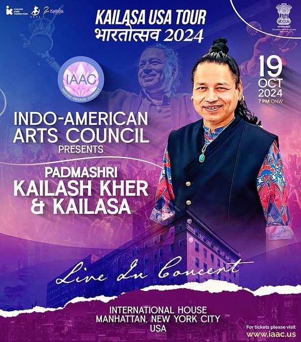 Padma Shri Kailash Kher & Kailasa Live in Concert New York 2024: A Soulful Journey Awaits!