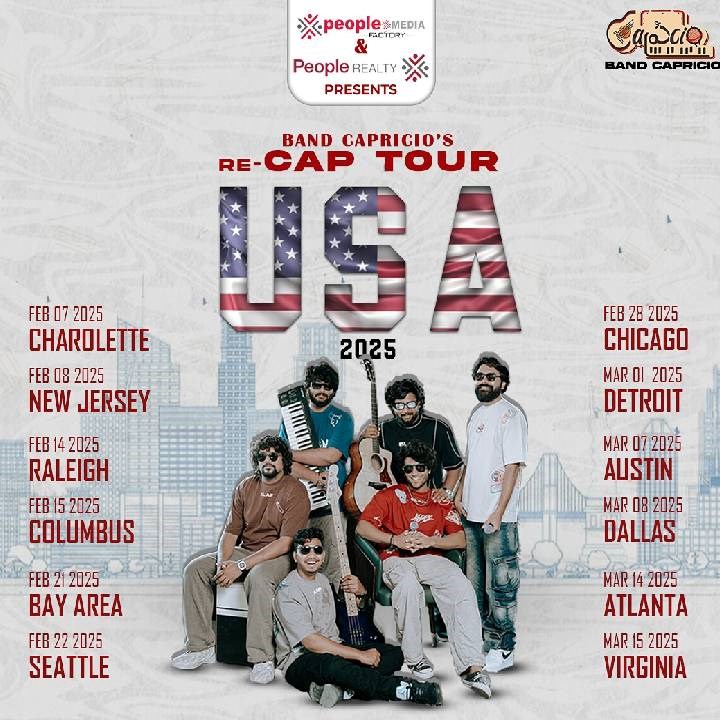 Band Capricio Live in USA 2025 – A Musical Extravaganza!