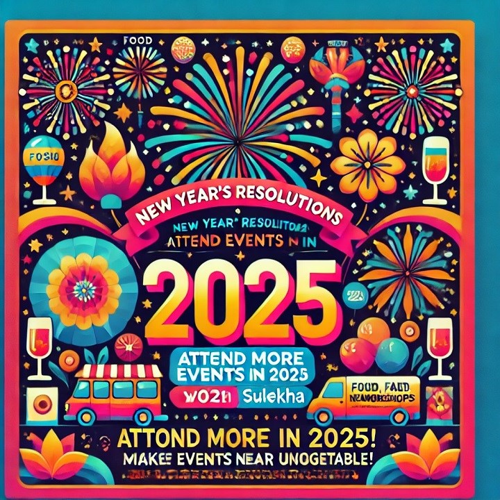 New Year’s Resolutions: Attend More Events in 2025 with Sulekha!