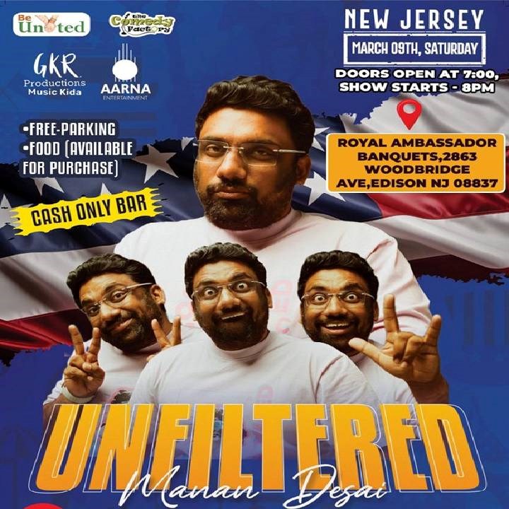 Unfiltered Comedy Gold Awaits! Brings the Laugh Riot to Edison