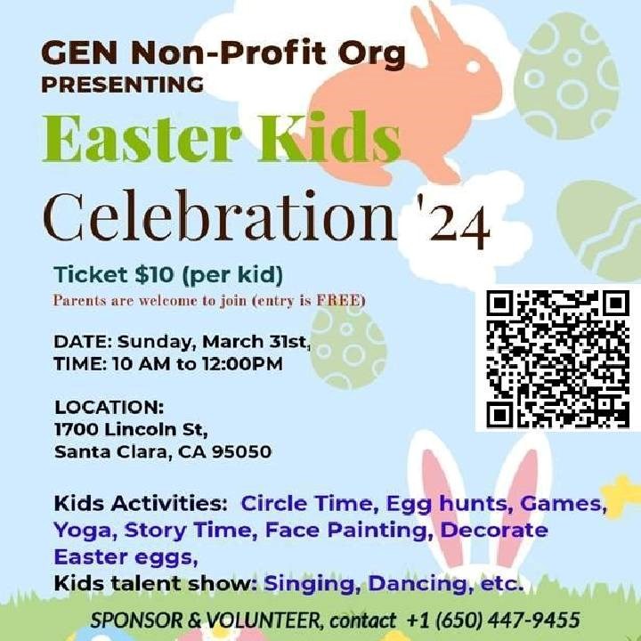 KIDS EASTER CELEBRATION '24: Hop into an Eggstravagant Easter Wonderland