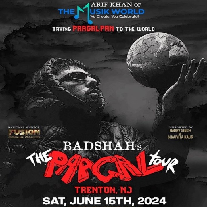Experience Paagalpan at Badshah's Electrifying 'The Paagal Tour' in New Jersey
