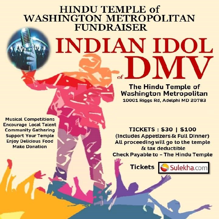 DMV's Got Talent? Prove it at the Indian Idol Extravaganza