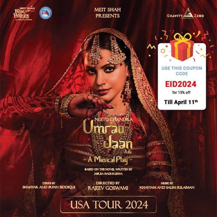 Celebrate Eid with 15% Off on Umrao Jan Tickets