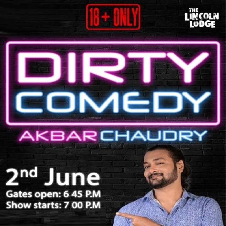 A Raunchy Night of Laughs Awaits - Akbar Chaudry's "Dirty Comedy" in Chicago