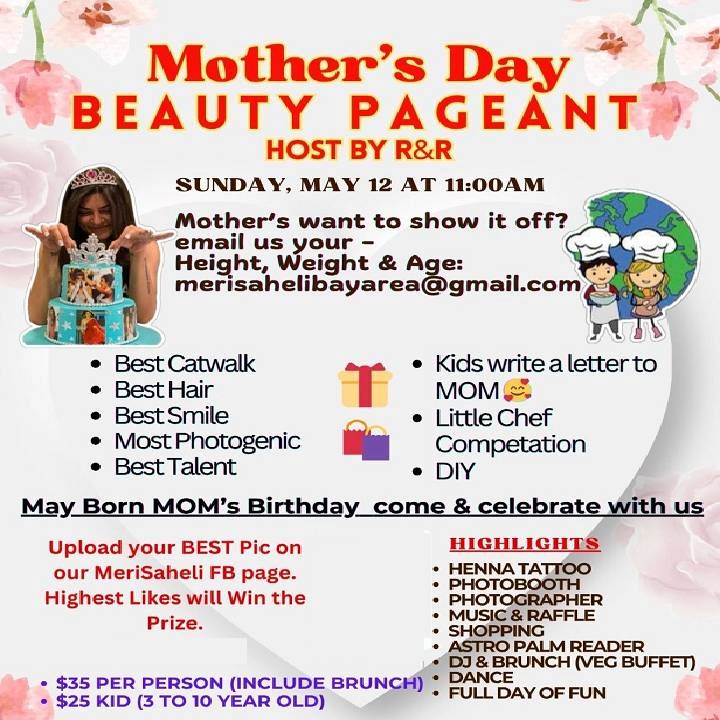 Celebrate Mother's Day with us at VKR Banquet Hall in Sunnyvale!