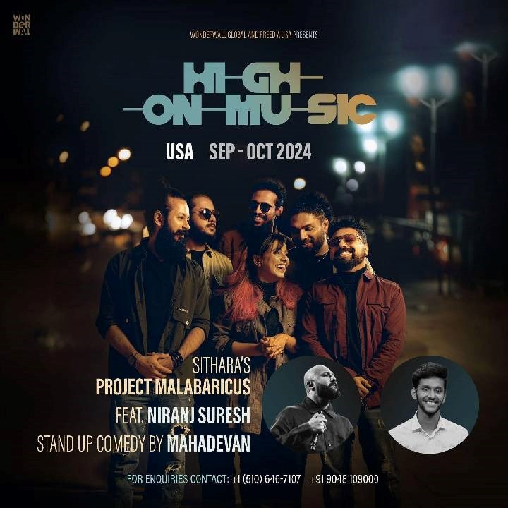 High on Music: A Celebration of South Indian Sounds across the USA!