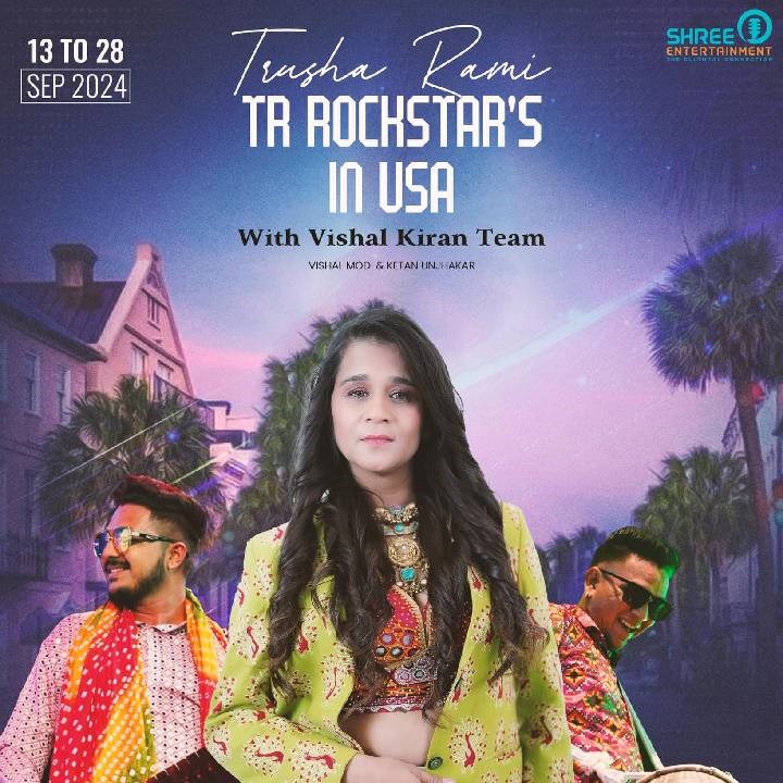 Trusha Rami Garba Live in USA 2024: A Night of Music, Dance, and Celebration