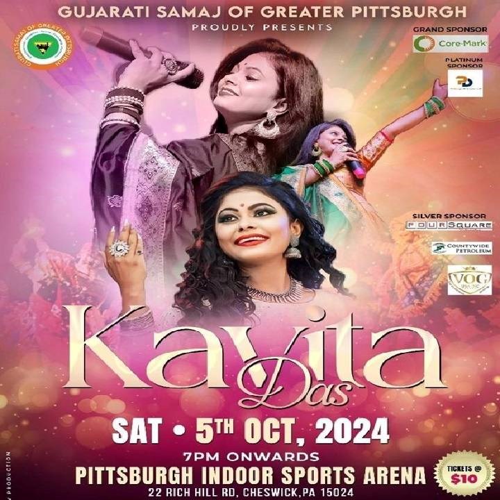 Garba Night with Kavita Das in Pittsburgh: A Navratri Celebration