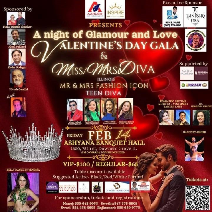 A Night of Glamour and Love: Valentine's Day Gala 2025