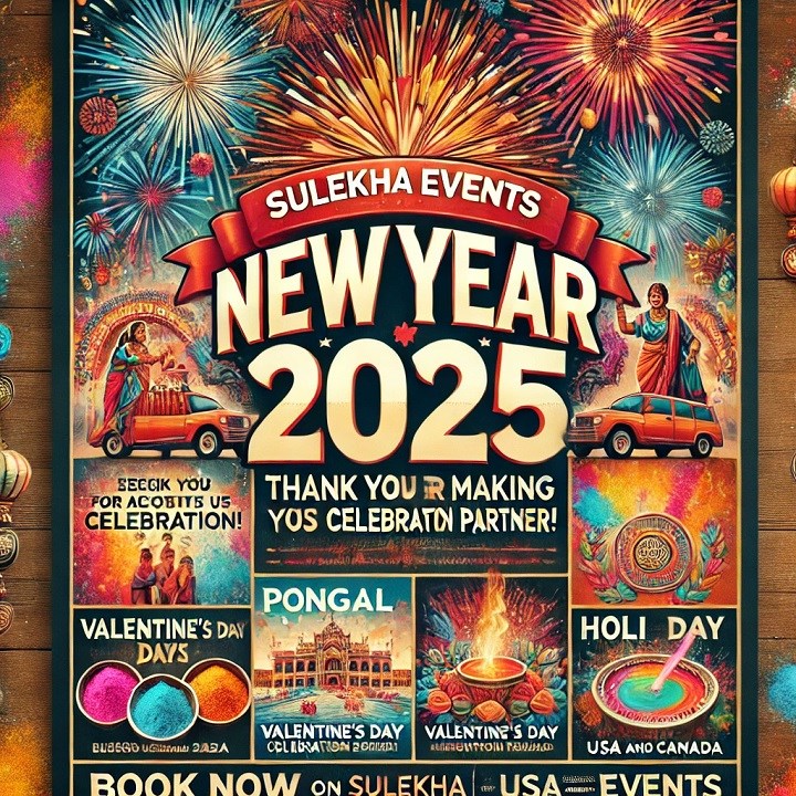 Sulekha Events Rocks New Year 2025! More Exciting Festivities Coming Your Way!