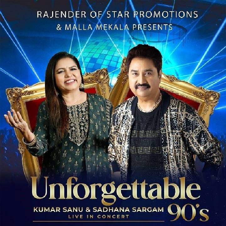 Relive the Unforgettable 90s: Kumar Sanu & Sadhna Sargam Live in USA 2025
