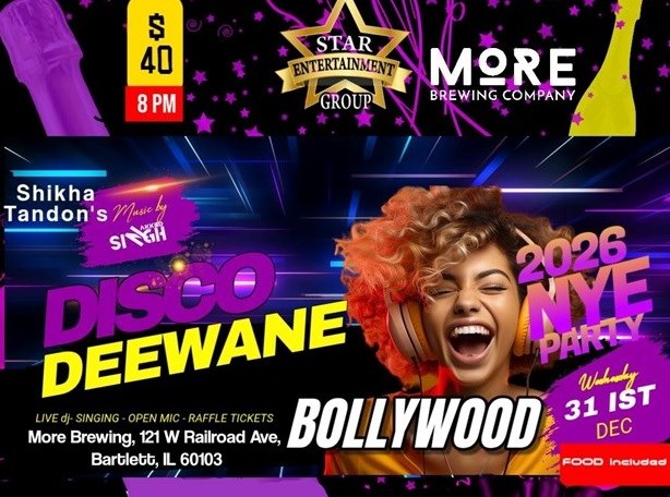 DISCO DEEWANE 2026: WHERE BOLLYWOOD MEETS MIDNIGHT MAGIC IN CHICAGO!