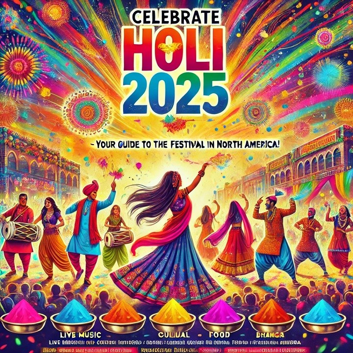 Celebrate Holi 2025: Your Guide to Festival of Colors in North America