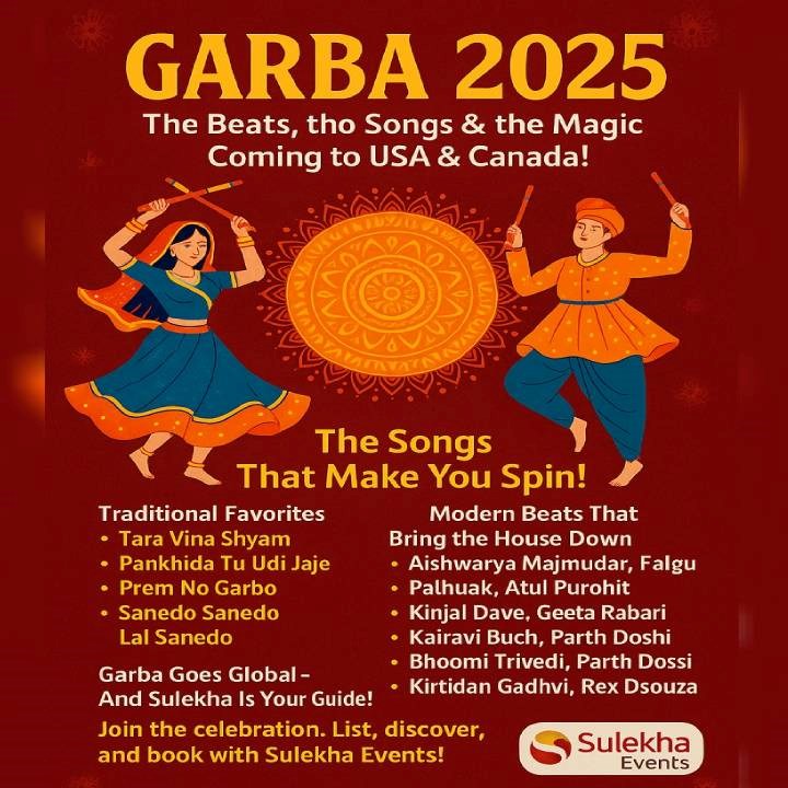 Garba 2025: The Beats, the Songs & the Magic Coming to USA & Canada!