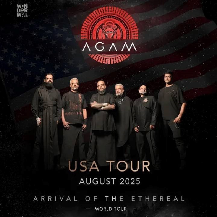 AGAM – Arrival of the Ethereal World Tour: A Carnatic Rock Revolution Hits the USA