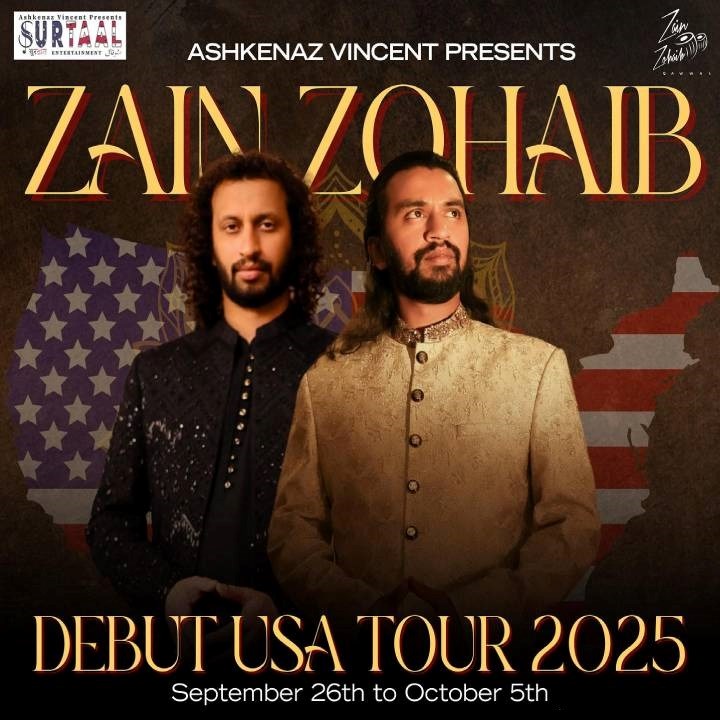Soul Meets Stage: Zain Zohaib’s Qawwali Magic Arrives in the USA