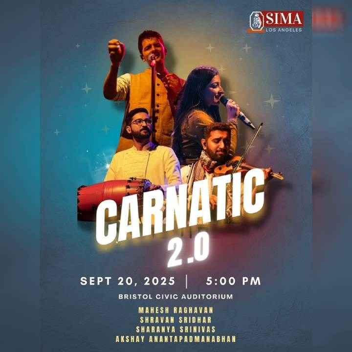 CARNATIC 2.0 is here — Where Tradition Meets Tomorrow in One Electrifying Night!