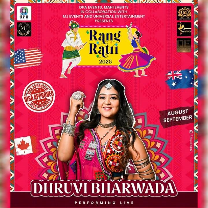 Rang Ratri 2025 with Dhruvi Bharwada: Your Ultimate Garba Night Awaits!