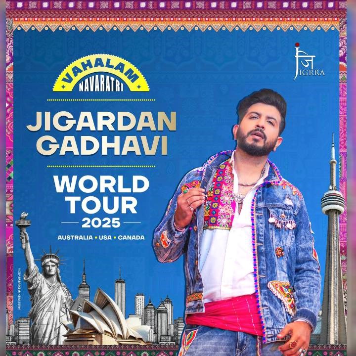 Jigardan Gadhavi’s Garba Storm: Navratri 2025 Takes Over the US