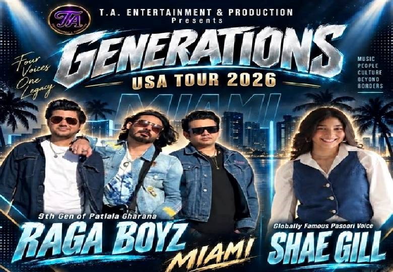 Generations Live: Raga Boyz Bring Their Soulful Fusion to 5 U.S. Cities 