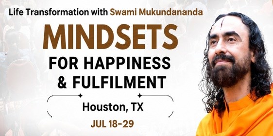 Meet and Greet with Swamiji and Enlightening Discourses on Mindsets for Happiness and Fulfilment
