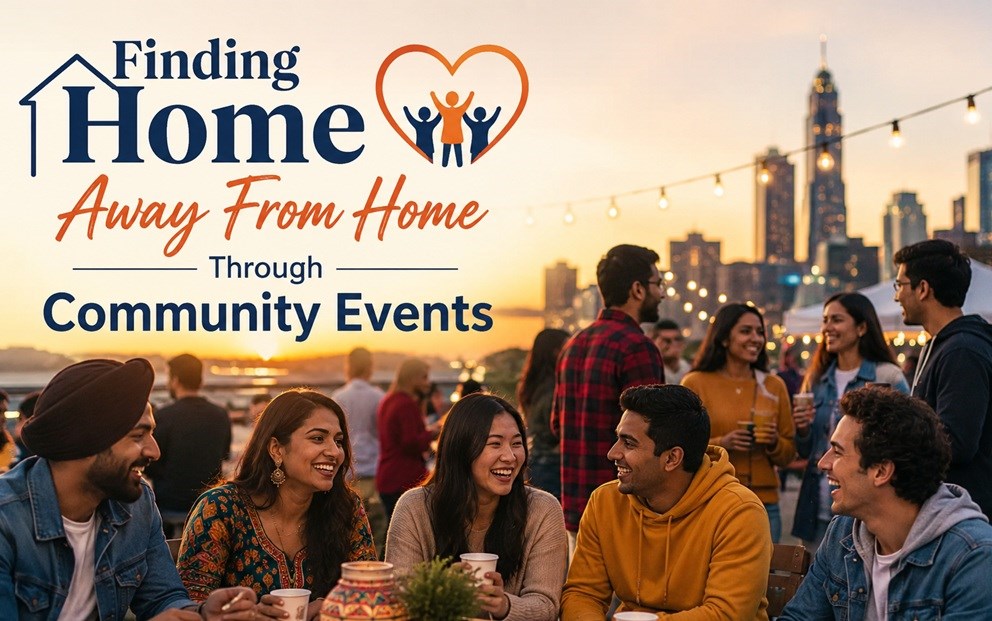 Finding Home Away From Home Through Community Events
